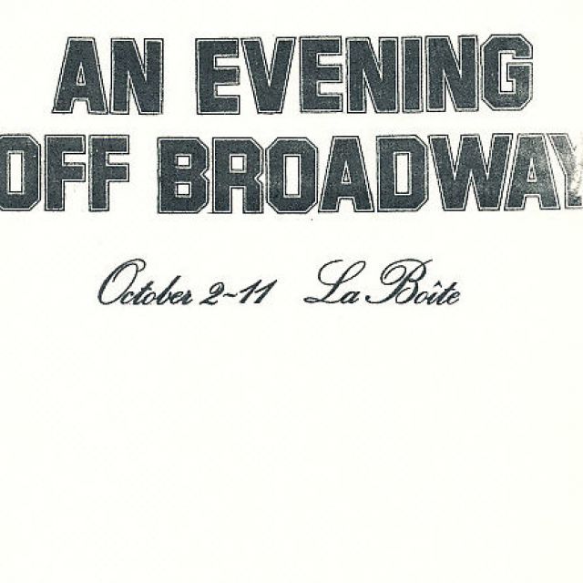 An Evening Off Broadway