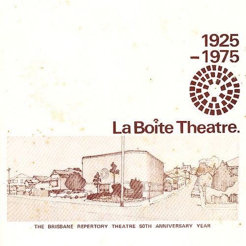 1975 was La Boite's 50th anniversary and International Women's Year. This celebratory image was used throughout the year.