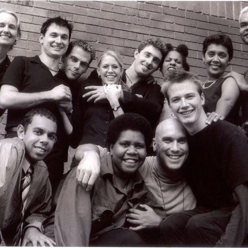 Romeo & Juliet cast & crew members. Directed by Sue Rider, 1999.