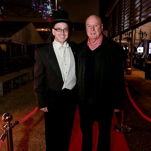 Todd Macdonald and Ray Meagher
