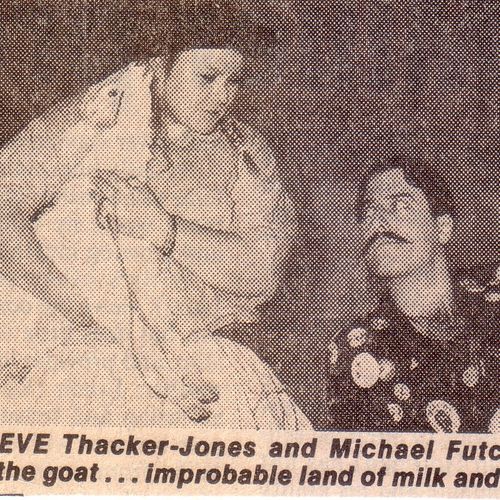 Michael Futcher as Touchstone & Genevieve Thackwell-James as Audrey