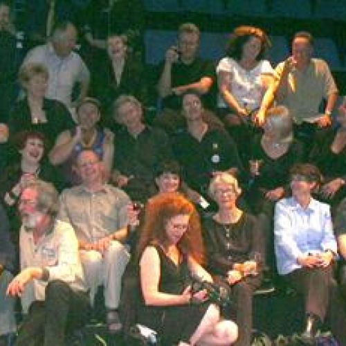 Actors and past directors at the Final Bow, 2003.