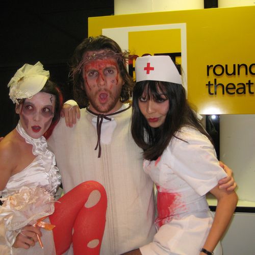 Attack of the Attacking Attacker Fundraiser event at the Roundhouse: A Bride, Jesus and a Nurse